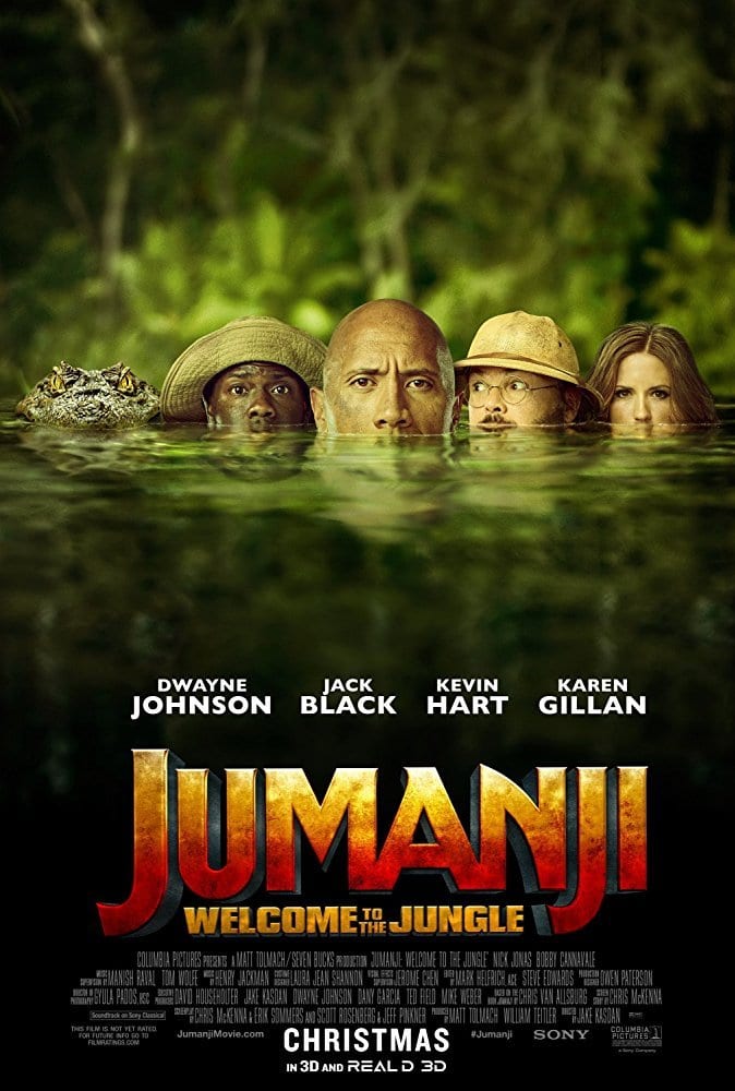 Jumanji2 - Road Trip Movie List